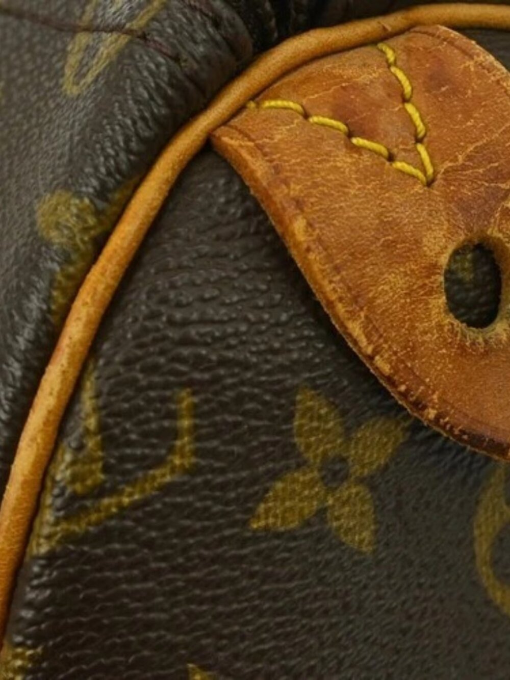 BUYIT02 LOUIS VUITTON SPEEDY 35 HANDBAG MONOGRAM CANVAS M41524 VI872 YQ07141 - Picture 6 of 15